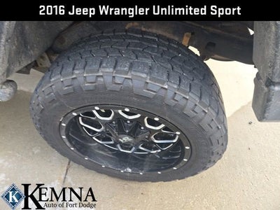 2016 Jeep Wrangler Unlimited Sport