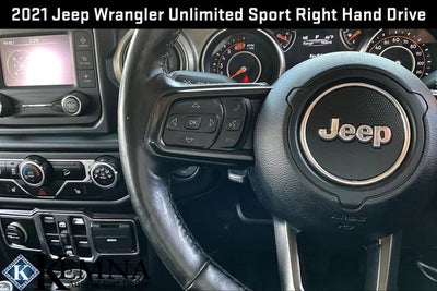2021 Jeep Wrangler Unlimited Sport RHD 4x4