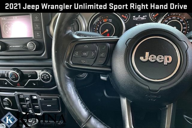 2021 Jeep Wrangler Unlimited Sport RHD 4x4