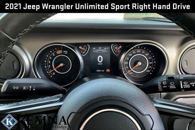 2021 Jeep Wrangler Unlimited Sport RHD 4x4