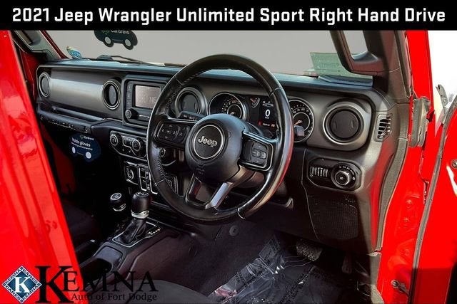 2021 Jeep Wrangler Unlimited Sport RHD 4x4