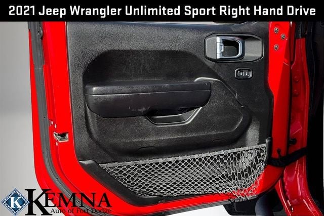 2021 Jeep Wrangler Unlimited Sport RHD 4x4