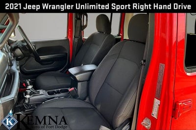 2021 Jeep Wrangler Unlimited Sport RHD 4x4