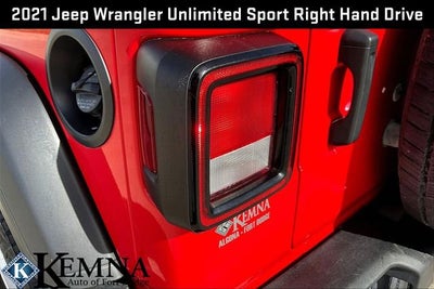 2021 Jeep Wrangler Unlimited Sport RHD 4x4