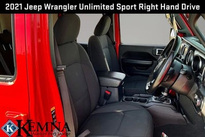 2021 Jeep Wrangler Unlimited Sport RHD 4x4