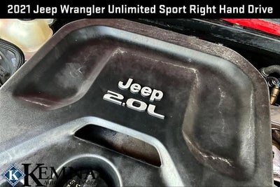 2021 Jeep Wrangler Unlimited Sport RHD 4x4