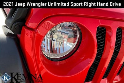 2021 Jeep Wrangler Unlimited Sport RHD 4x4