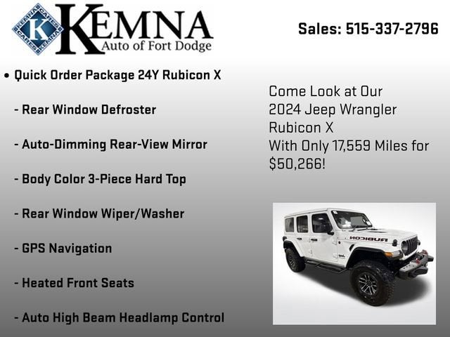 2024 Jeep Wrangler 4-Door Recon 4x4