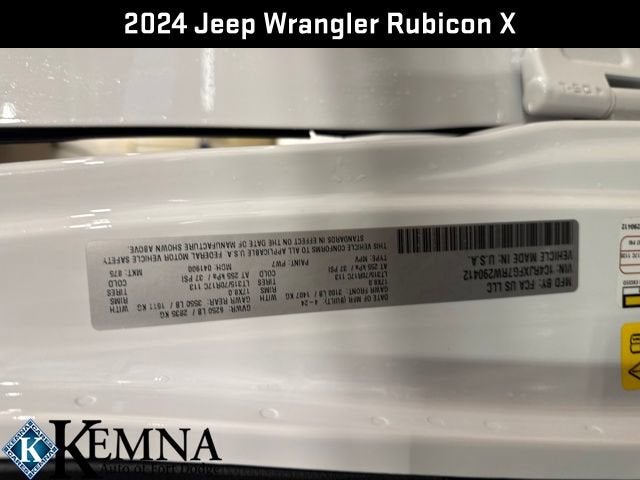 2024 Jeep Wrangler 4-Door Recon 4x4