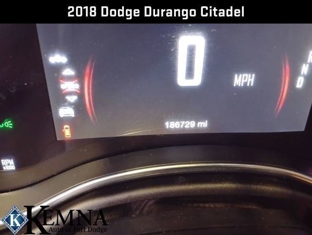 2018 Dodge Durango Citadel AWD