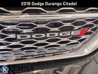2018 Dodge Durango Citadel AWD