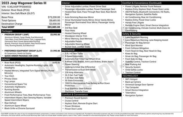 2023 Jeep Wagoneer Series III 4x4