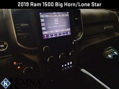 2019 RAM 1500 Big Horn/Lone Star Crew Cab 4x4 5'7" Box