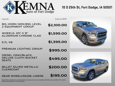 2019 RAM 1500 Big Horn/Lone Star Crew Cab 4x4 5'7" Box