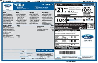 2015 Ford Taurus SEL