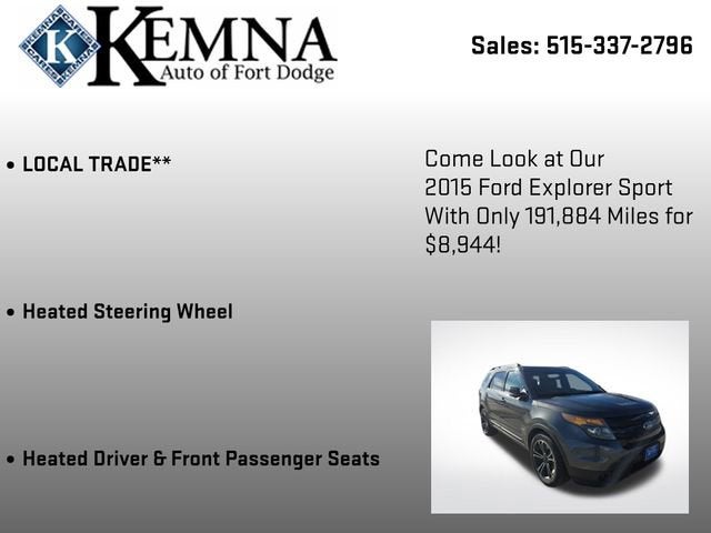 2015 Ford Explorer Sport