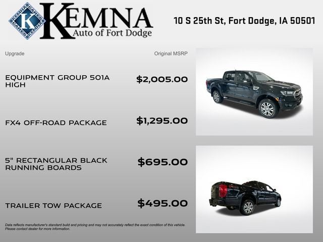 2022 Ford Ranger LARIAT