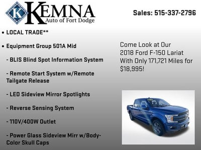 2018 Ford F-150 LARIAT