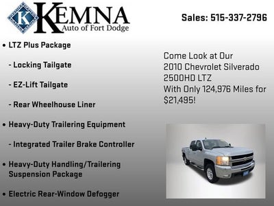 2010 Chevrolet Silverado 2500 HD LTZ