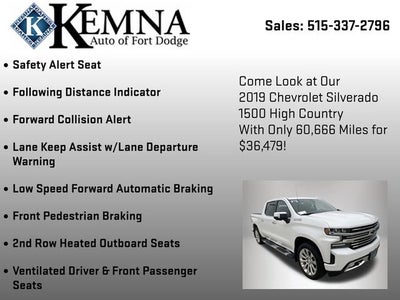 2019 Chevrolet Silverado 1500 High Country