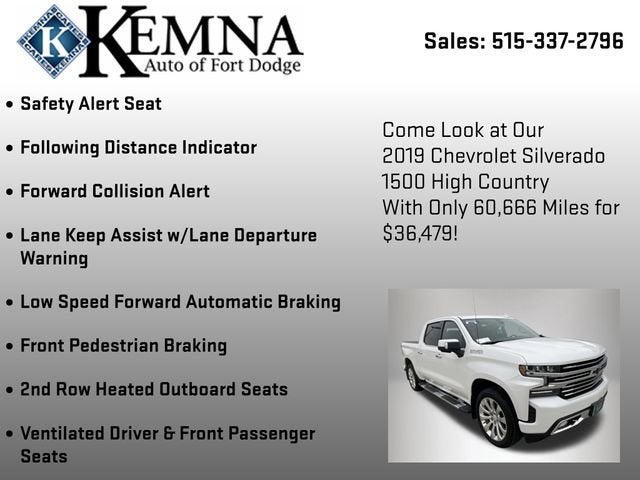 2019 Chevrolet Silverado 1500 High Country