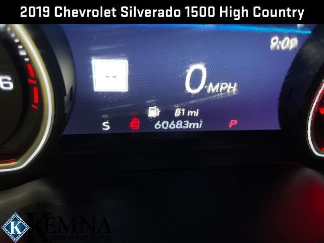 2019 Chevrolet Silverado 1500 High Country