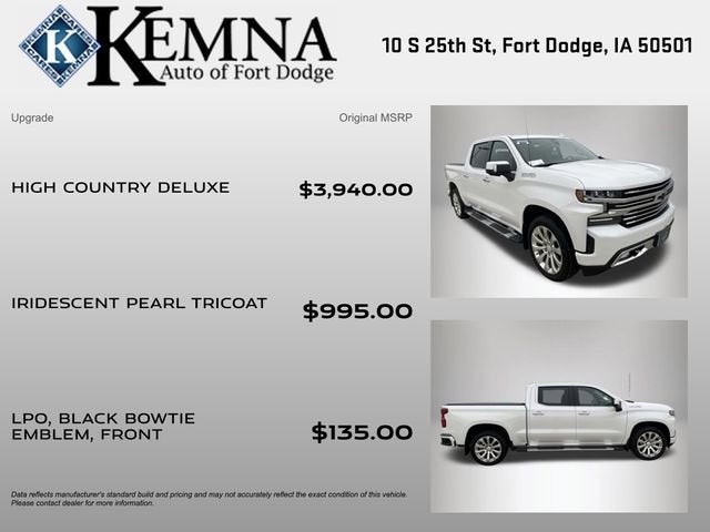 2019 Chevrolet Silverado 1500 High Country