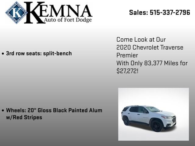 2020 Chevrolet Traverse Premier