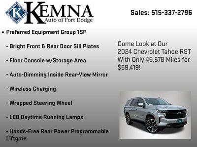 2024 Chevrolet Tahoe RST