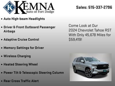 2024 Chevrolet Tahoe RST