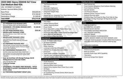 2020 GMC Sierra 2500 HD SLT