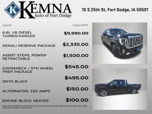 2025 GMC Sierra 3500 HD Denali