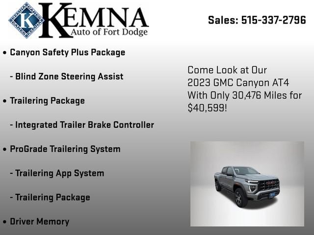 2023 GMC Canyon AT4