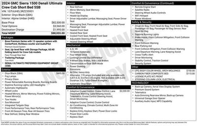 2024 GMC Sierra 1500 Denali Ultimate