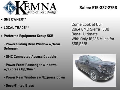 2024 GMC Sierra 1500 Denali Ultimate