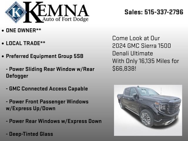 2024 GMC Sierra 1500 Denali Ultimate
