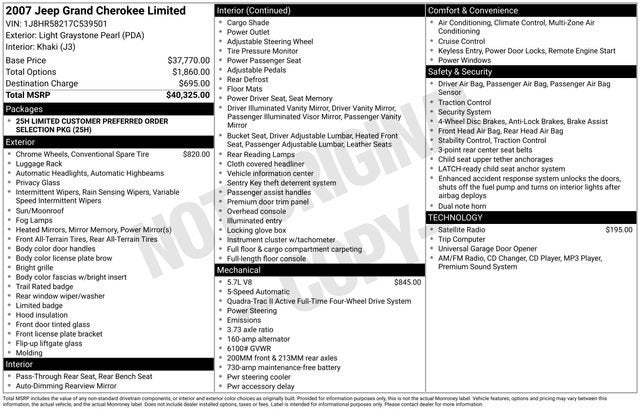 2007 Jeep Grand Cherokee Limited