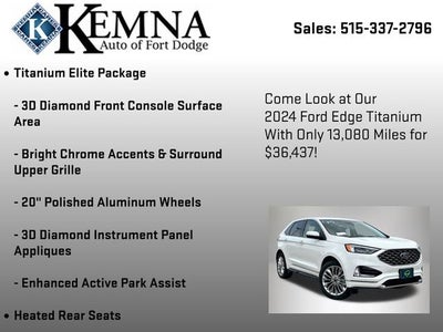 2024 Ford Edge Titanium