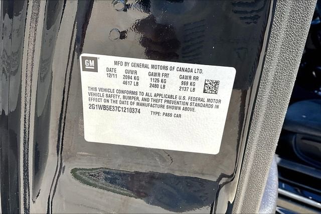 2012 Chevrolet Impala LT Retail