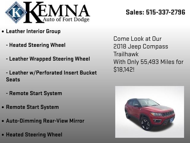 2018 Jeep Compass Trailhawk 4x4