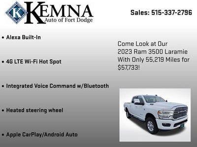 2023 RAM 3500 Laramie Crew Cab 4x4 6'4" Box