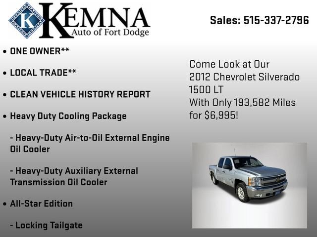 2012 Chevrolet Silverado 1500 LT