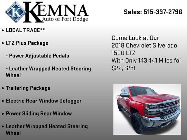 2018 Chevrolet Silverado 1500 LTZ