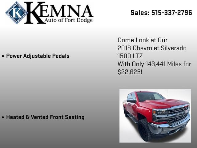 2018 Chevrolet Silverado 1500 LTZ