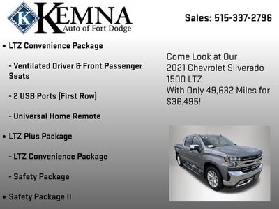 2021 Chevrolet Silverado 1500 LTZ