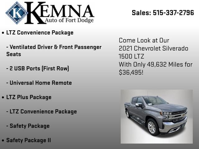 2021 Chevrolet Silverado 1500 LTZ