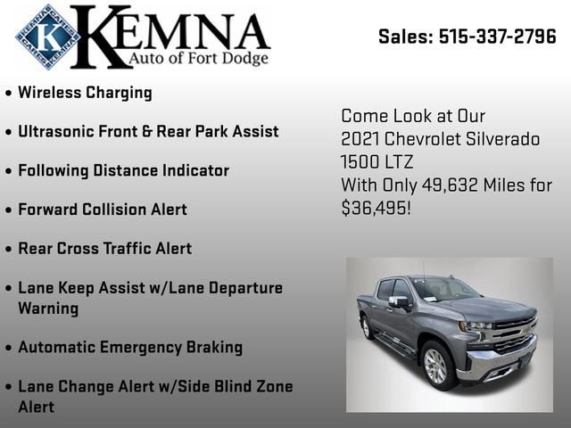 2021 Chevrolet Silverado 1500 LTZ