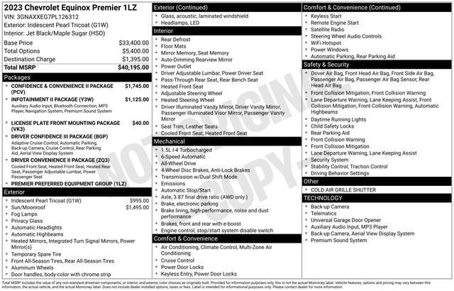 2023 Chevrolet Equinox Premier