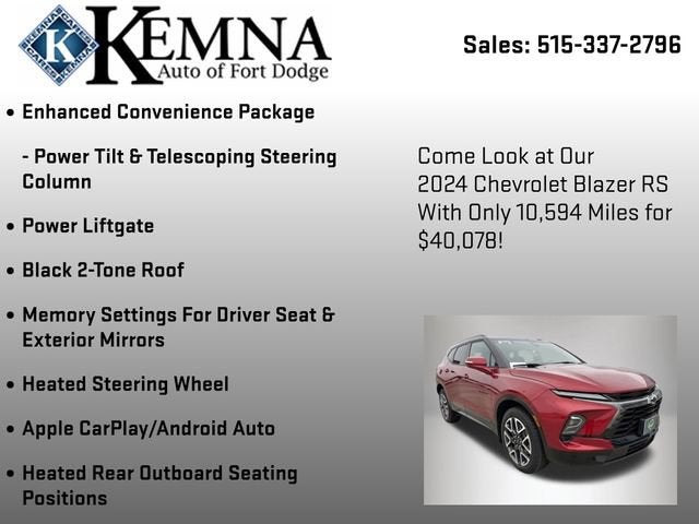 2024 Chevrolet Blazer RS