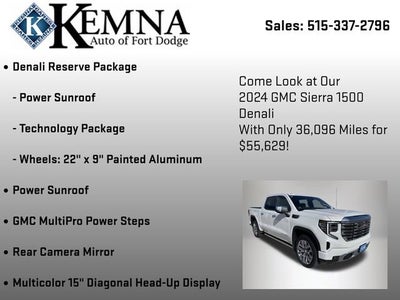2024 GMC Sierra 1500 Denali